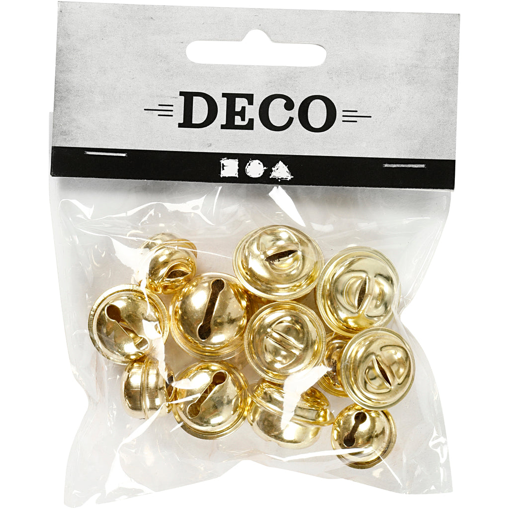 Creativ Company - Creativ Company Https://www.cchobby.nl/belletjes-d-13-15-17-mm-goud-12-div-1-doos