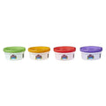 Play-doh elastix klei 4 potjes