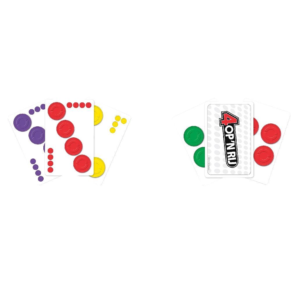 Hasbro 4 op 'n rij - kaartspel | 4 stuks