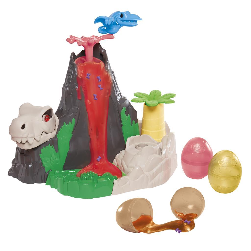 Hasbro - Hasbro -doh slime hydro glitz dino vulkaan