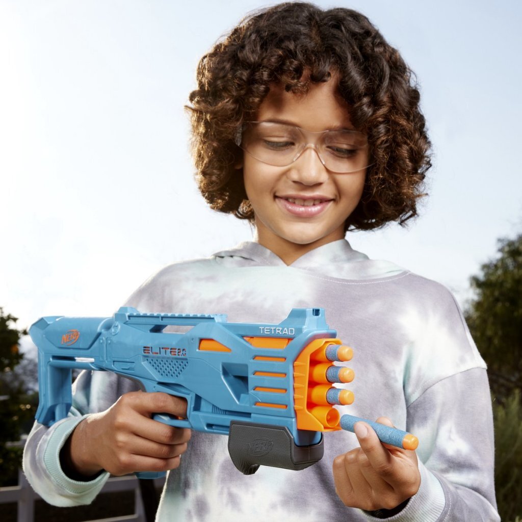 Hasbro - Hasbro Nerf elite tetrad – accu’s voor nerf-blasters