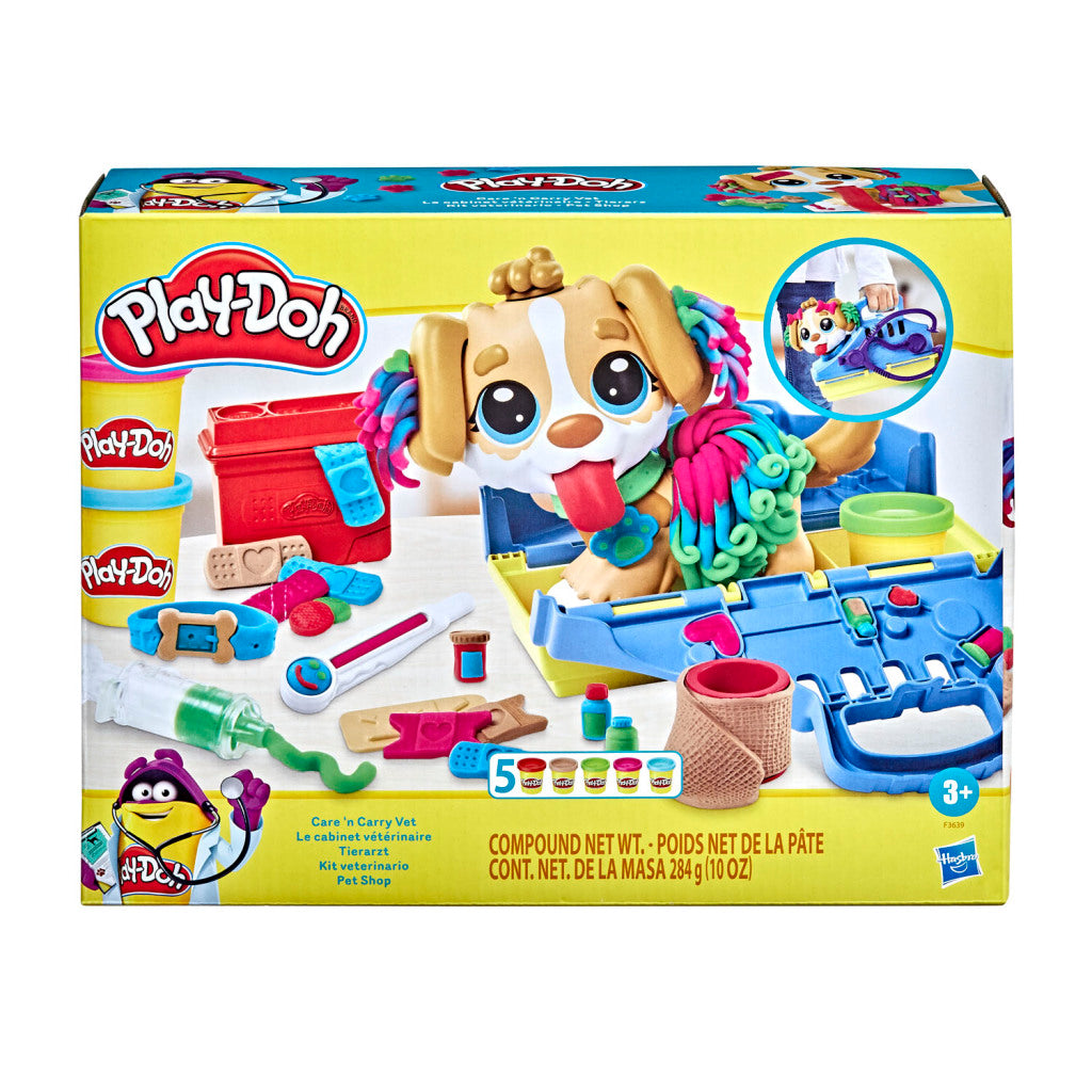 Play-doh dierenarts speelset