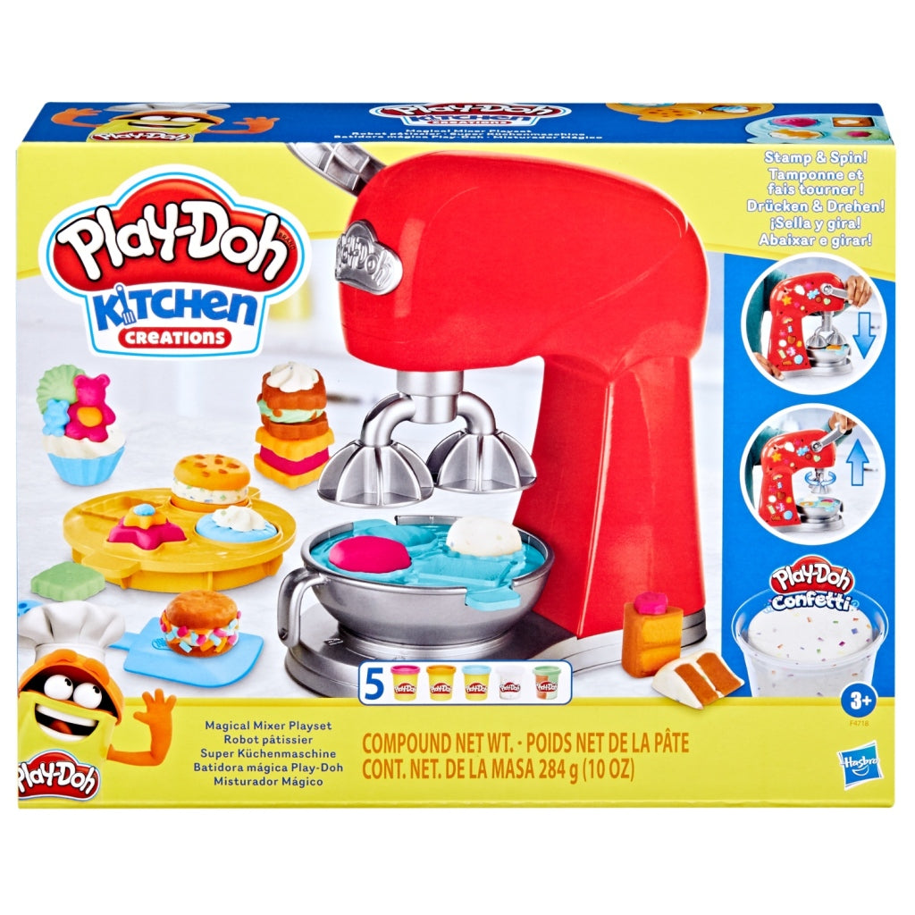 Play-doh magische mixer klei speelset - 5 kleipotjes