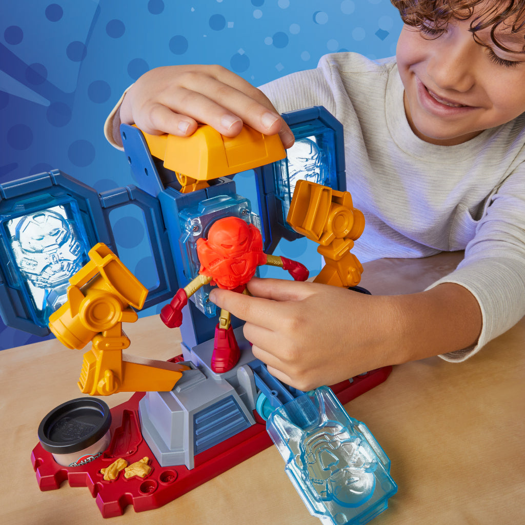 Play-Doh -Doh iron man armor maker lab
