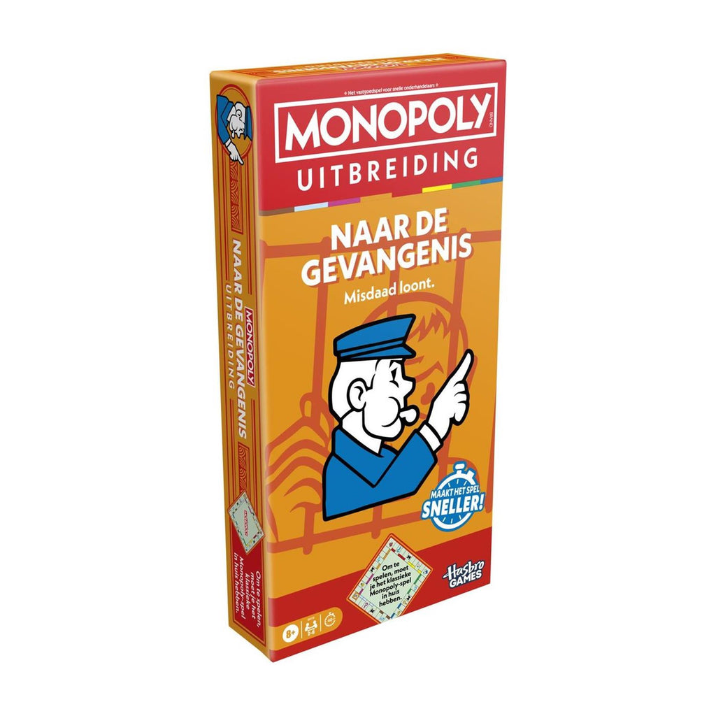 Hasbro monopoly naar de gevangenis uitbreiding