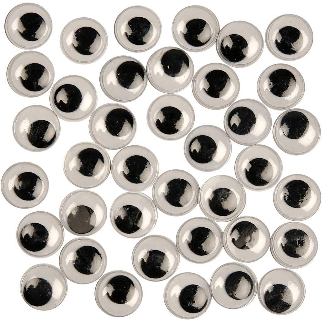 Creativ company wiebelogen niet zelfklevend 12mm, 1000st.