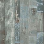 Dutch wallcoverings behang steigerhout grijs-blauw