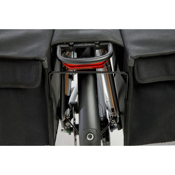 Burgers - New Looxs - Burgers - New Looxs Tas new looxs double pannier deluxe zwart | 46l