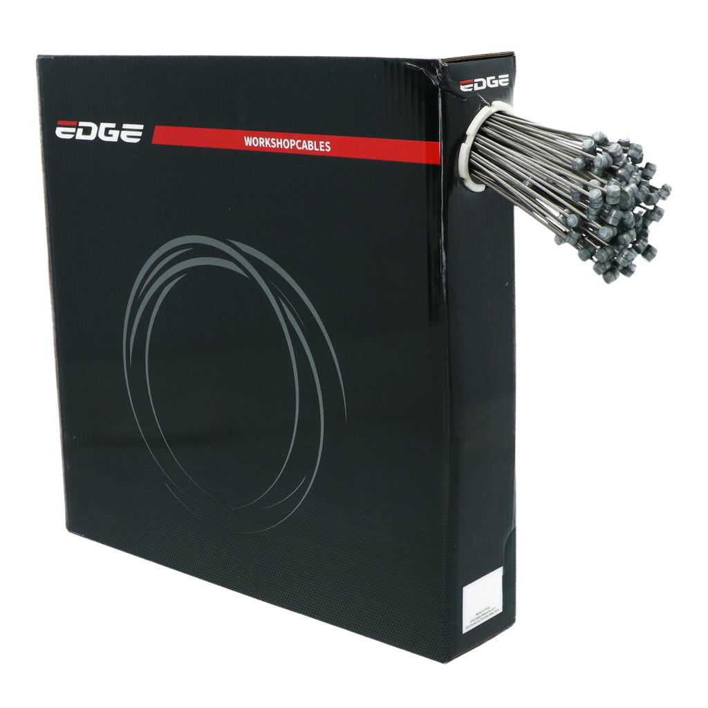 Edge rem binnenkabel 2250mm rvs1,5mm 1x19 draad rvs - 6 x 7 t-nippel (100 stuks)
