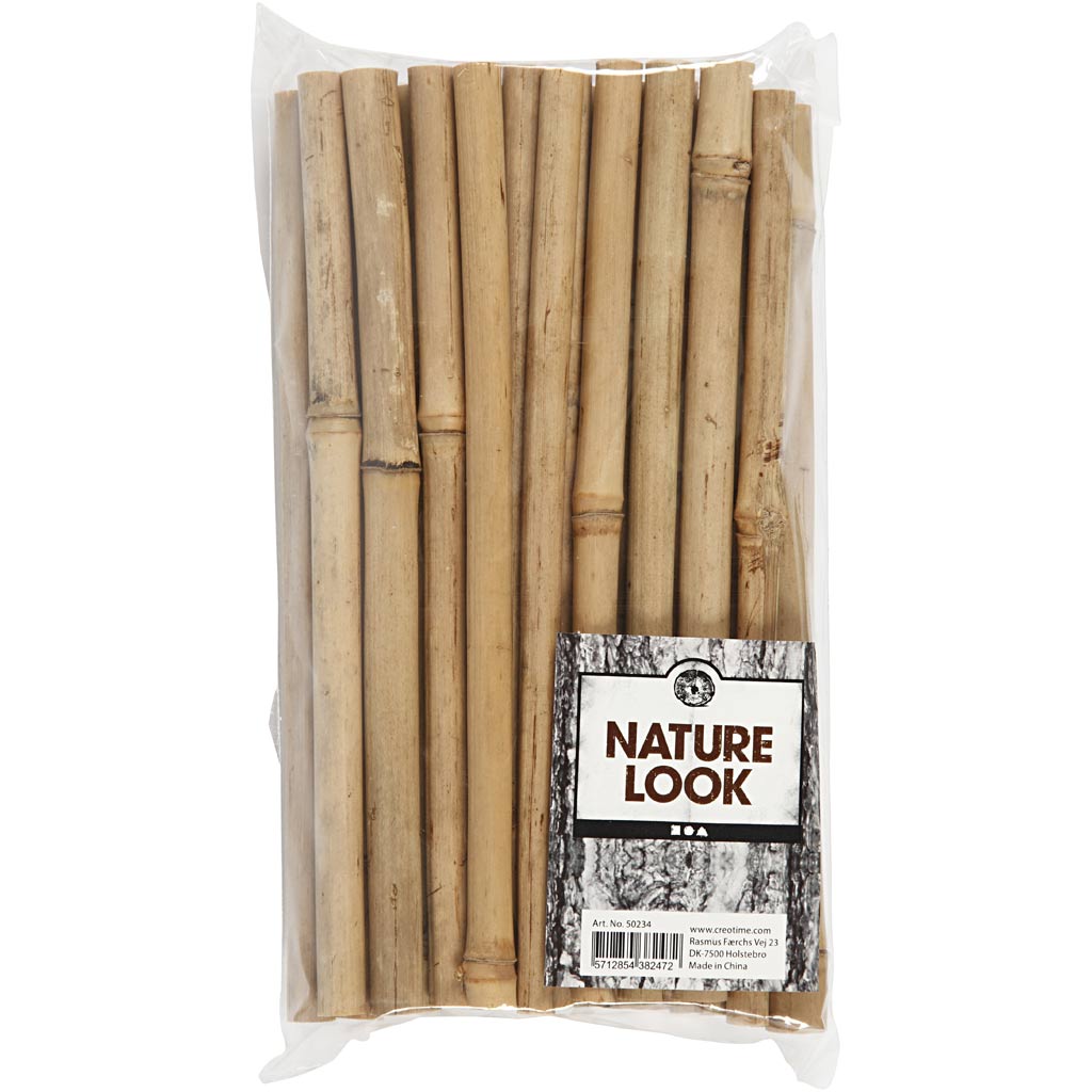 Creativ Company - Creativ Company Https://www.cchobby.nl/stokken-van-bamboe-l-20-cm-dikte-8-15-mm-30-stuk-1-doos