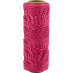 Creativ company https: www.cchobby.nl bamboekoord-dikte-1-mm-donkerroze-65-m-1-rol