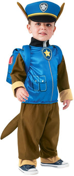 Rubies - Rubies Paw patrol luxe verkleedpakje chase 3-4 jaar