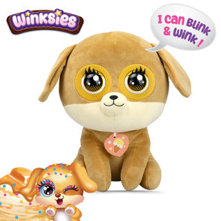 Silverlit - Silverlit Winksies caramel puppy - interactieve knuffel in een ijsbeker