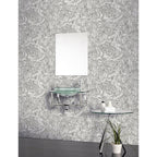 Dutch wallcoverings behang liquid marble grijs