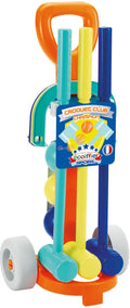 Ecoffier ecoiffier croquet set - croquetspel - 3 ballen, 3 hamers en 6 poortjes