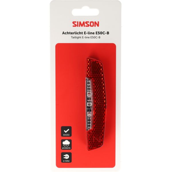 Rema tip top nederland b.v. simson aurora achterlicht e-line e50c-b