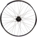 Shimano achterwiel 28 622 x 19c met nexus 7 naaf voor rollerbrake - zwarte geslepen velg met rvs spaken
