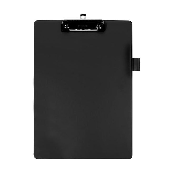 Quantore - Quantore Klembord a4 zwart met 100mm klem + penlus