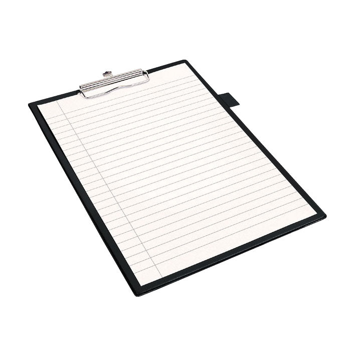 Quantore - Quantore Klembord a4 zwart met 100mm klem + penlus