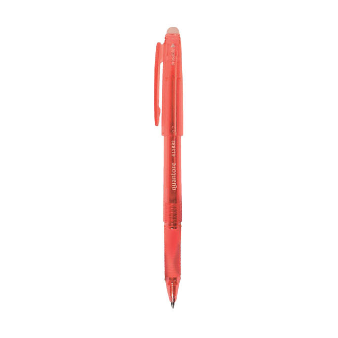 Quantore - Quantore Gelpen erasable 0.7mm rood 12 stuks