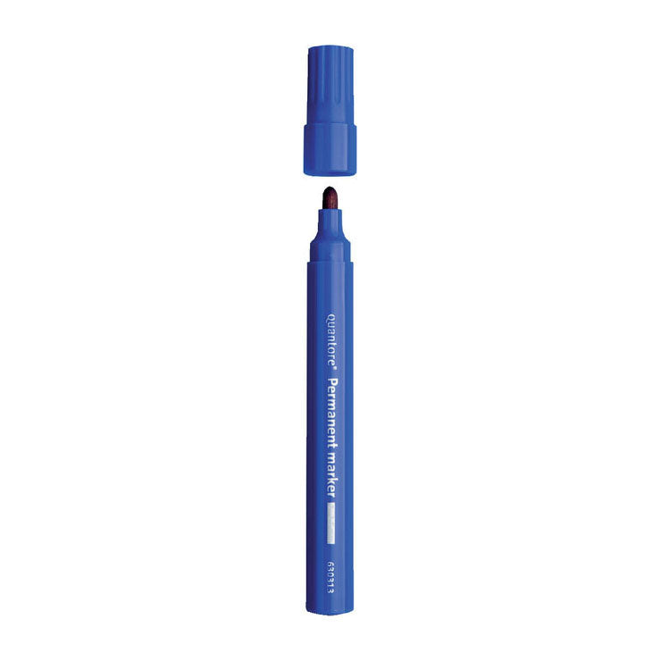 Quantore - Quantore Permanent marker rond 1-1.5mm blauw