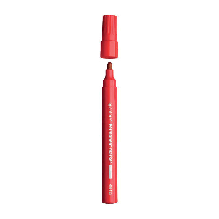 Quantore - Quantore Permanent marker rond 1-1.5mm rood
