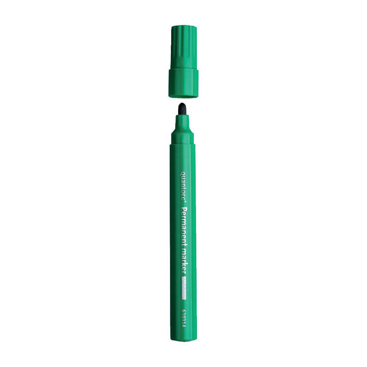 Quantore - Quantore Permanent marker rond 1-1.5mm groen