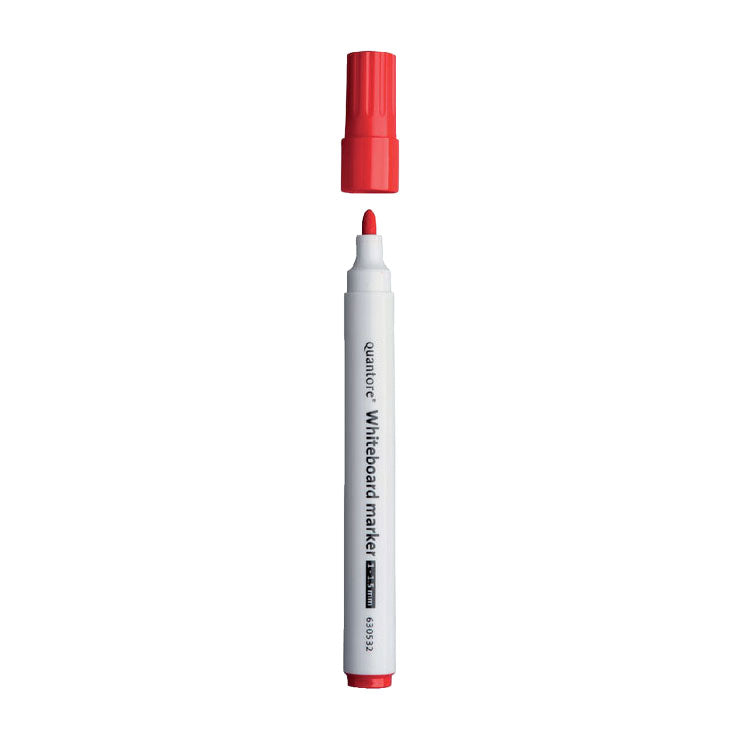 Quantore - Quantore Whiteboardmarker rond 1-1.5mm rood