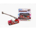Kids globe die-cast brandweer ladderwagen nl, 16cm