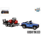 Kids globe terreinwagen met shovel 30cm