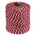 Quantore touw katoen 45meter 50gr rood wit