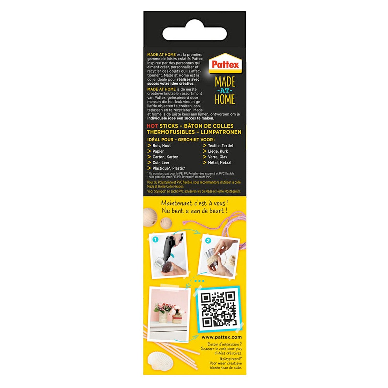 Quantore lijmpistool patroon pattex hobby, ø 11mm