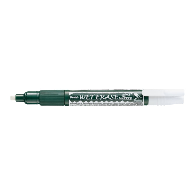 Pentel viltstift smw26 krijtmarker wit 2-4mm