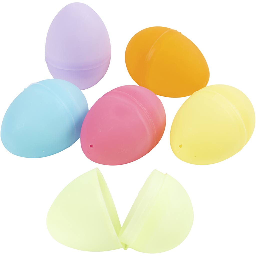Creativ Company - Creativ Company Https://www.cchobby.nl/eieren-h-6-cm-d-4-cm-pastelkleuren-12-stuk-1-doos