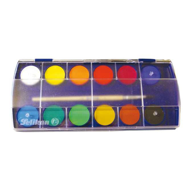 Pelikan - Pelikan Waterverfdoos 721324 12 kleuren