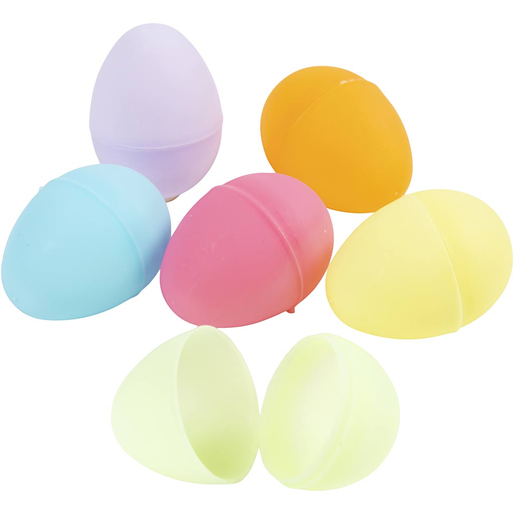 Creativ Company - Creativ Company Https://www.cchobby.nl/eieren-h-4-5-cm-d-3-cm-pastelkleuren-24-stuk-1-doos
