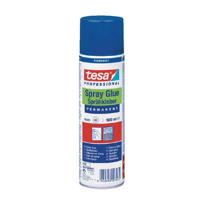 Tesa lijm spray permanent 500ml