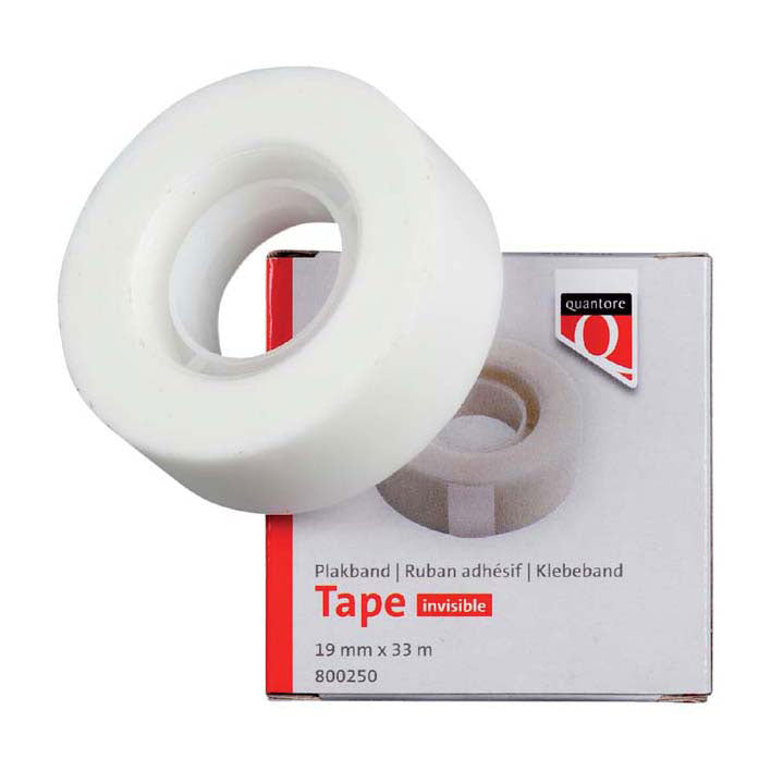 Quantore - Quantore Onzichtbaar plakband 19mmx33m