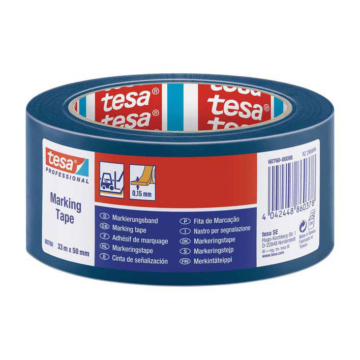 Tesa markeringstape professional blauw