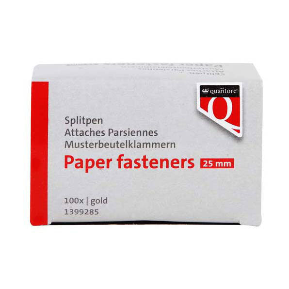 Quantore - Quantore Splitpen goud 25mm 100st.