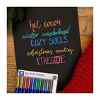 Quantore - Quantore Kalligrafiepennen metallic set - 10 kleuren