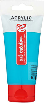 Talens Art Creation - Talens Art Creation acrylverf tube van 75 ml turkooisgroen (661)