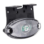 Breedtelamp pendellamp wit + hoeksteun led