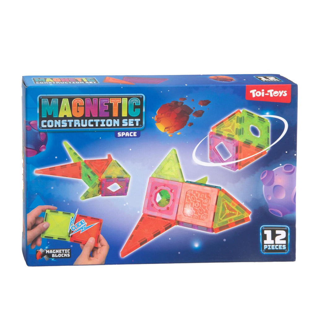 Toi-Toys - Toi-Toys bouwset magneetpanelen 12-delig