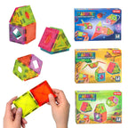 Toi-Toys - Toi-Toys bouwset magneetpanelen 12-delig
