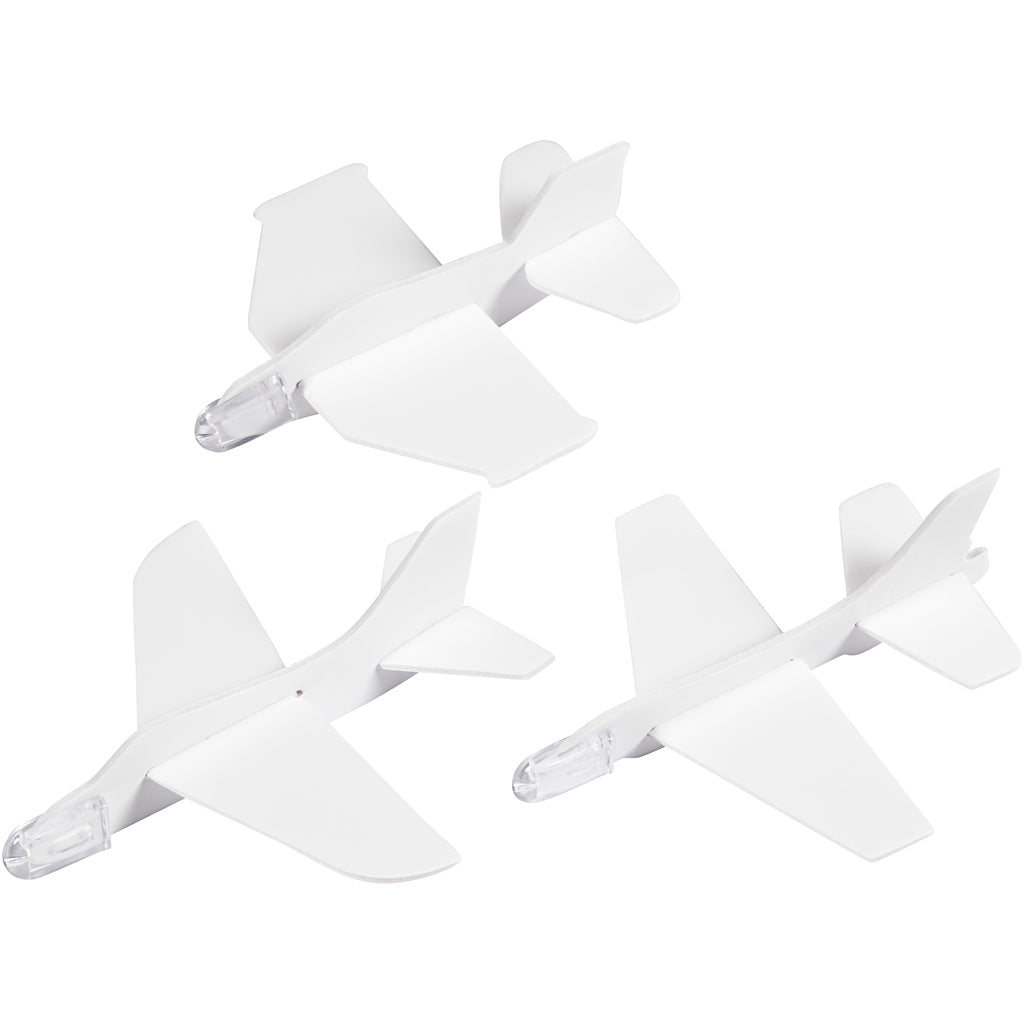 Creativ Company - Creativ Company Https://www.cchobby.nl/vliegtuigen-l-11-5-12-5-cm-b-11-12-cm-wit-3-stuk-1-doos