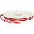 Creativ Company - Creativ Company Https://www.cchobby.nl/geruit-lint-b-6-mm-rood-wit-50-m-1-rol