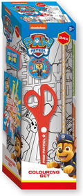 Merkloos sans marque paw patrol teken en schrijf toren - creatieve knutselset voor kinderen.