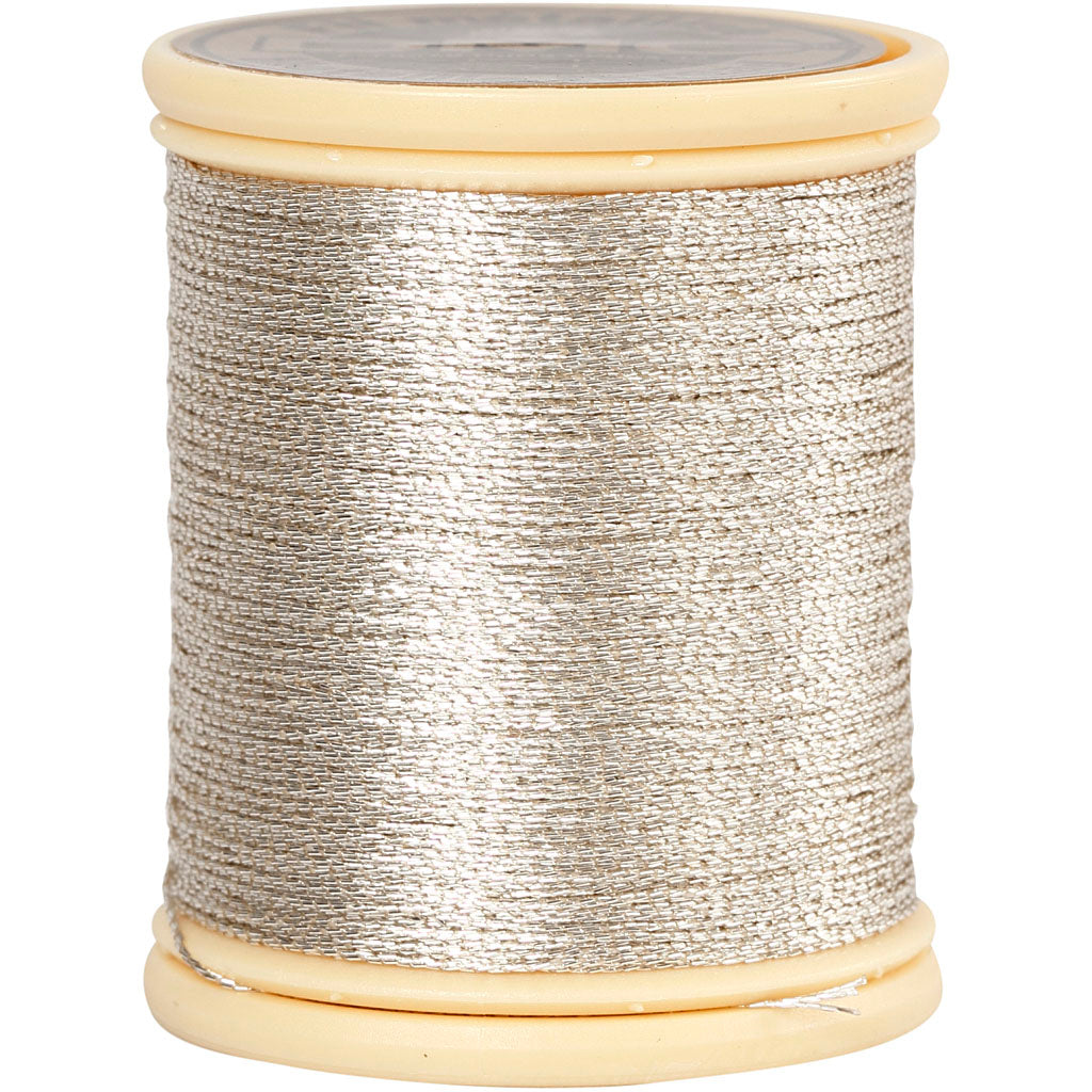 Creativ Company - Creativ Company Https://www.cchobby.nl/dmc-metallic-draad-dikte-0-36-mm-zilver-40-m-1-rol