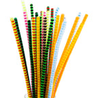 Creativ Company - Creativ Company Https://www.cchobby.nl/chenille-gestreept-l-30-cm-dikte-6-mm-diverse-kleuren-30-div-1-doos